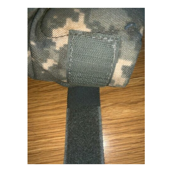 Genuine US Military Issue ACU Universal Camo Tactical Knee Pads SM MED LARGE VGC {3}