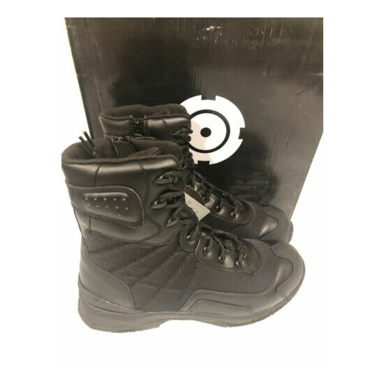 Original S.W.A.T. Men's H.A.W.K. 9" Side Zip EN Tactical Boot, 10W Black {2}