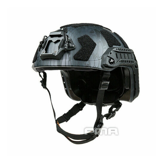 FMA Tactical Airsoft Paintball SF Super High Cut Helmet BK/DE/FG M/L L/XL {26}