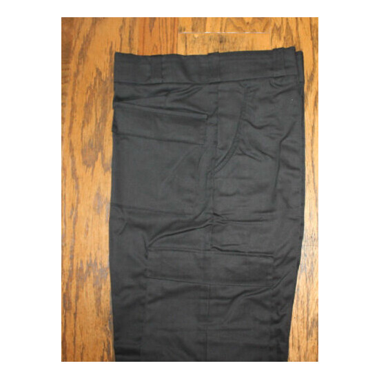 Men's NEW NWT Perfection Uniforms BLACK BDU Tactical Pants Size 44 unhemmed {4}
