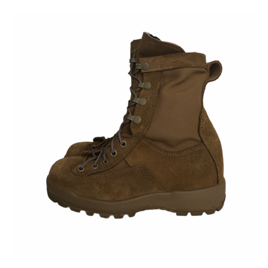 McRae Hot Weather Army Combat Boots Desert Tan Men's Size 3.5XW EUC {5}