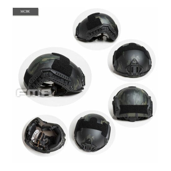 FMA Tactical Maritime Helmet Thick and Heavy Version Airsoft Paintball M/L {24}