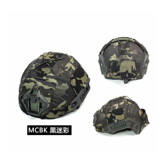 Tactical Hunting Combat Helmet protective Cover for AF helmet MC MCBK BK RG WG {15}