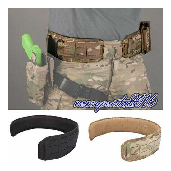 Lightweight Quick Release Tactical Waist Band Girdle with Molle For 1.75" Belt {1}