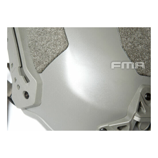 TB1268 FMA Hunting Tactical Helmet Airsoft WTF EX Ballistic Helmet BK/FG/TAN {22}