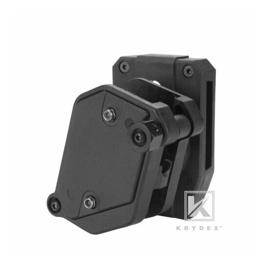 KRYDEX IPSC USPSA 3-Gun 4x Pistol Magazine Holsters Mag Pouches w/ Shooting Belt {6}
