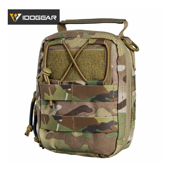 IDOGEAR Tactical Medical Pouch First Aid MOLLE EMT Utility Pouch Airsoft Duty {14}