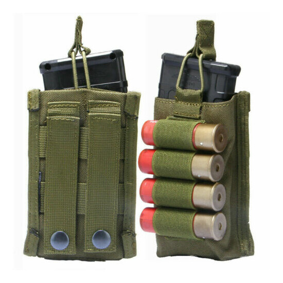 Outdoor Adjustable Hunting Molle Tactical Pistol Gun Holster Bullet Pouch Holder {65}