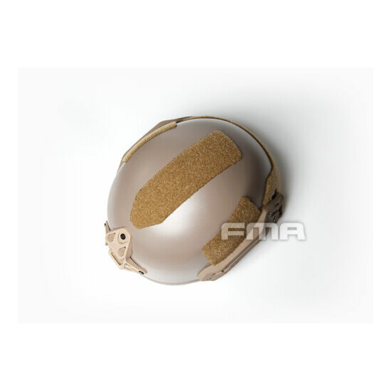 TB1268 FMA Hunting Tactical Helmet Airsoft WTF EX Ballistic Helmet BK/FG/TAN {39}