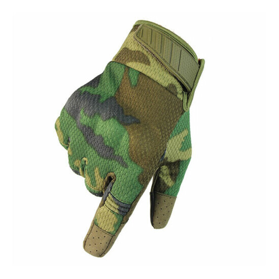 IDOGEAR Tactical Gloves Motorbike Gloves Touch Screen Full Finger Men Gloves MC {14}