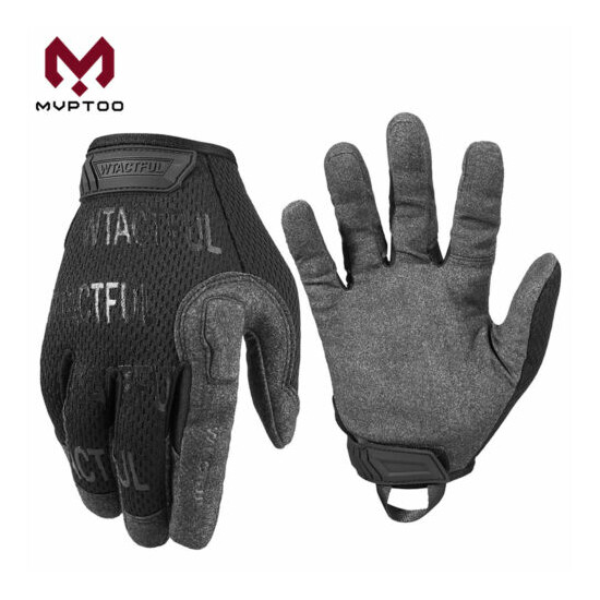 US Outdoor Military Tactical Full Finger Gloves Combat Airsoft Shooting Cycling {23}