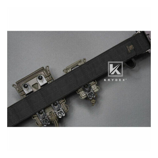 KRYDEX Tactical Belt 1.75 in Heavy Rigger Duty Belt Quick Release Inner & Outer {9}