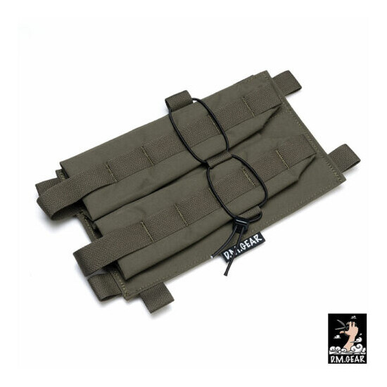 DMgear Tactical P90 Mag Pouch Panel Multifunction MOLLE Pouch Mag Carrier Camo {11}