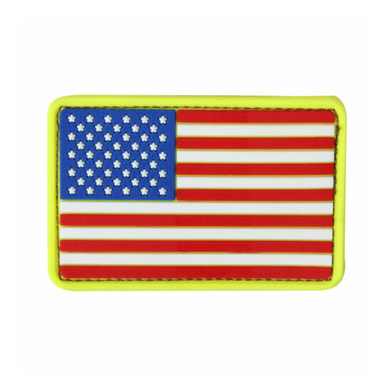 Condor 181004 US United States American Flag Military PVC Patch {4}