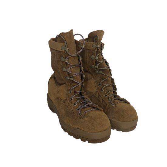McRae Hot Weather Army Combat Boots Desert Tan Men's Size 3.5XW EUC {1}