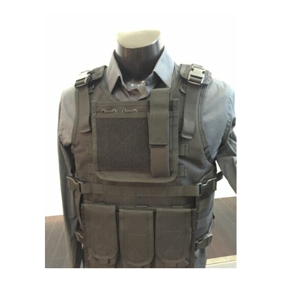 BODY ARMOR Carrier Vest USA Made FREE 3a BULLETPROOF Inserts XL 2XL 3XL L {6}