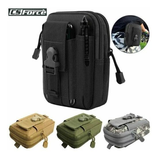 Tactical Molle EDC Tool Bag Small Bag Mobile Phone Case Hunting Bag {1}