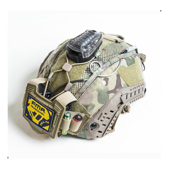 New Tactical Helmet Cover FMA TB1345 Weight Pouch Bag Pack For Maritime Helmet {3}