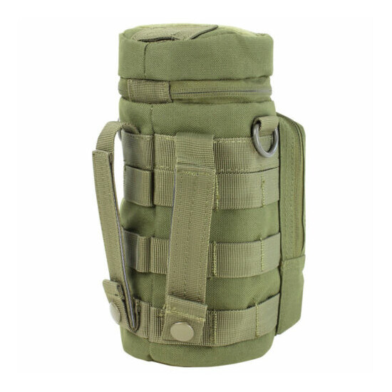OD Green Molle Hydration Pouch Water Bottle Carrier Storage Holder Utility Bag {2}
