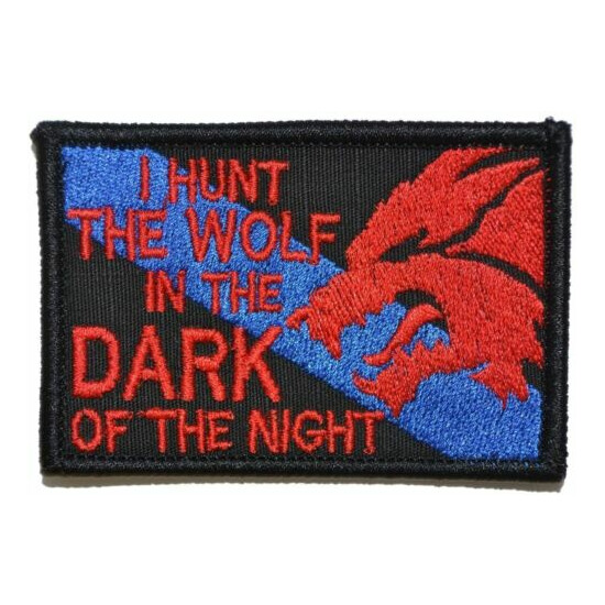 Sheepdog Hunt The Wolf - 2x3 Patch {1}