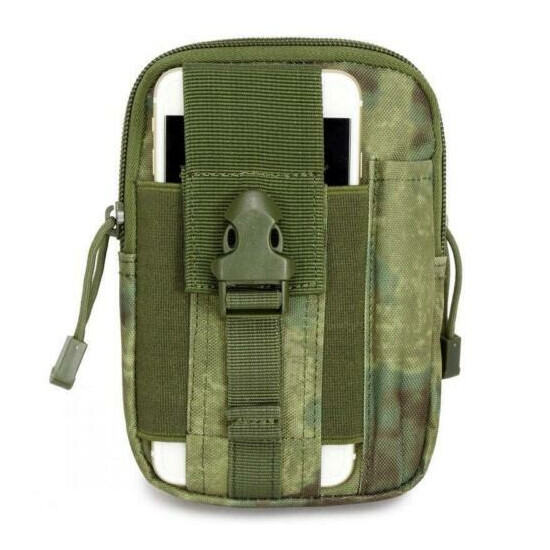 Tactical Molle Pouch Hunting Waist Pack Bag EDC Bags Military Camping Climbing  {17}