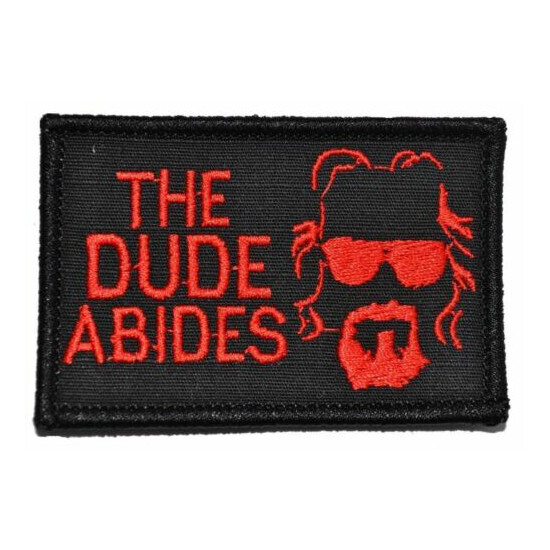 The Dude Abides, The Big Lebowski - 2x3 Patch {4}