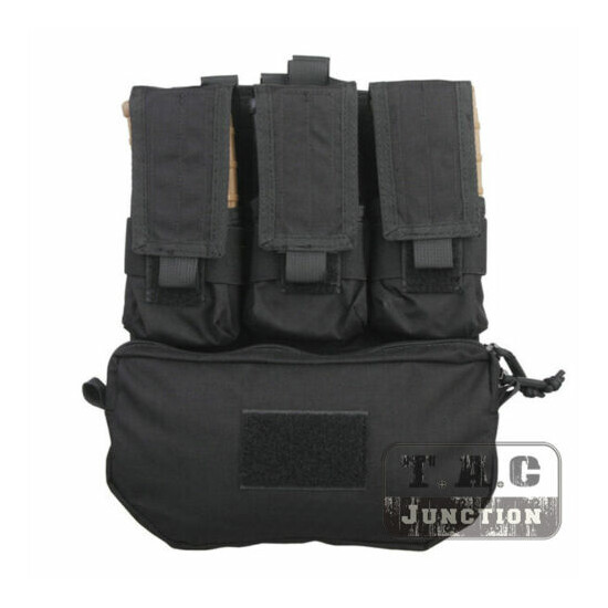 Emerson MOLLE Tactical Assault Pack Bag Plate Carrier Back Panel w/ Mag Pouches {15}