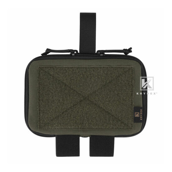 KRYDEX Tactical MED Medic Pouch EMT Trauma Storage for 1.5-3in Belt Ranger Green {6}