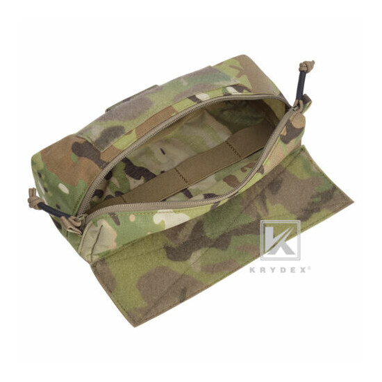 KRYDEX Mini Dangler Drop Dump Pouch Pack for Chest Rig Armor Carrier Multicam {3}