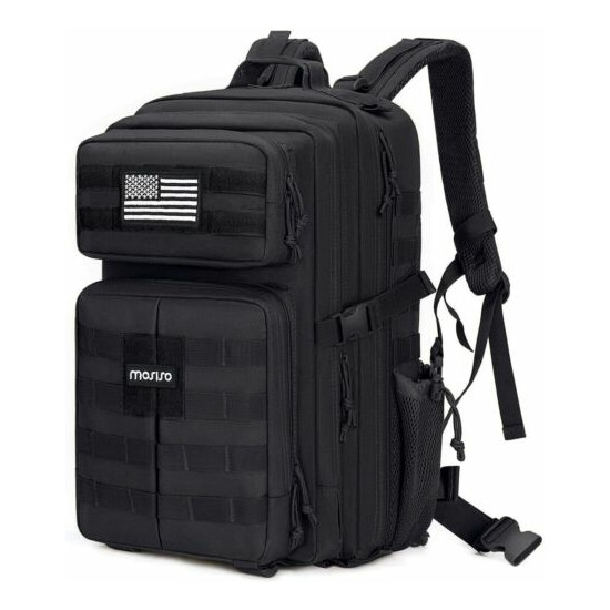 MOSISO Tactical Backpack, 40L 2-Layer Molle Rucksack Daypack Shoulder Bag {9}