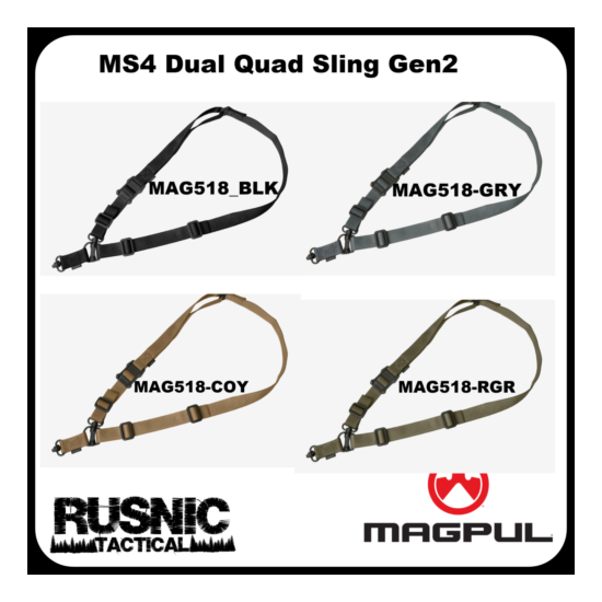 Magpul MS4 Dual Quad Gen2 Sling MAG518 {1}