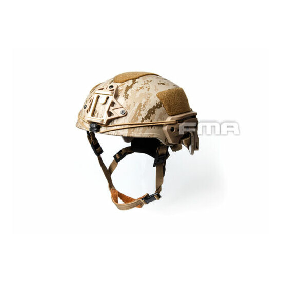 FMA Tactical Airsoft EX Ballistic helmet TWF Full Protection Multicam TB1268 {12}