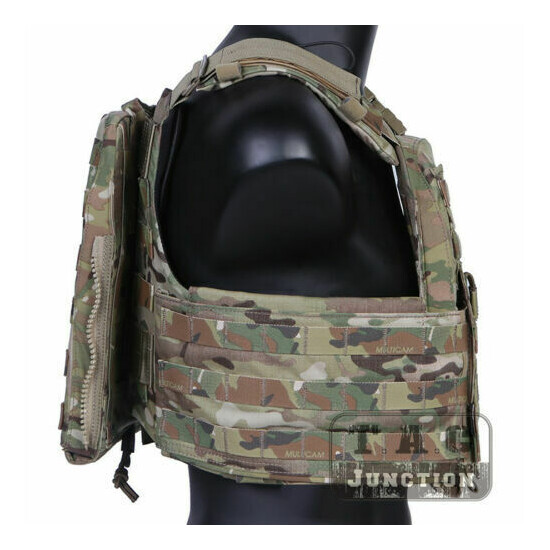 Emerson CPC Tactical Vest Adjustable CAGE Plate Carrier Load-bearing MOLLE Vest {2}