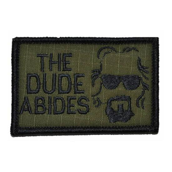 The Dude Abides, The Big Lebowski - 2x3 Patch {3}