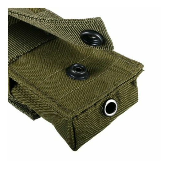 Outdoor Tactical MOLLE Accessory Bag Flashlight Holder Carrier Pouch Military {11}