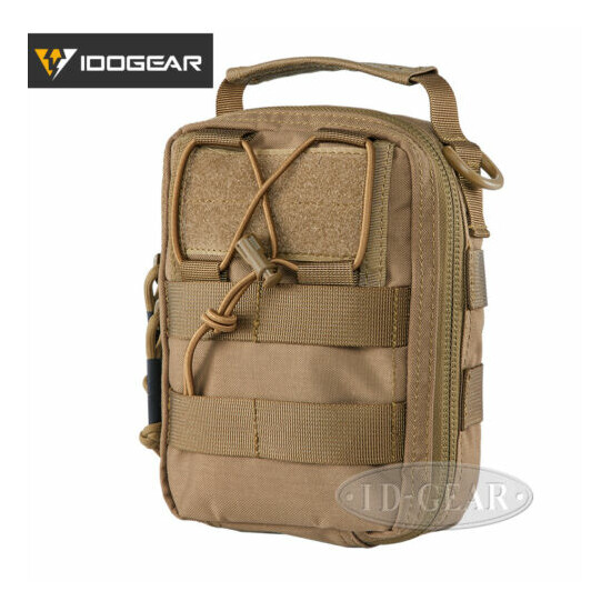 IDOGEAR Tactical Medical Pouch First Aid MOLLE EMT Utility Pouch Airsoft Duty {13}