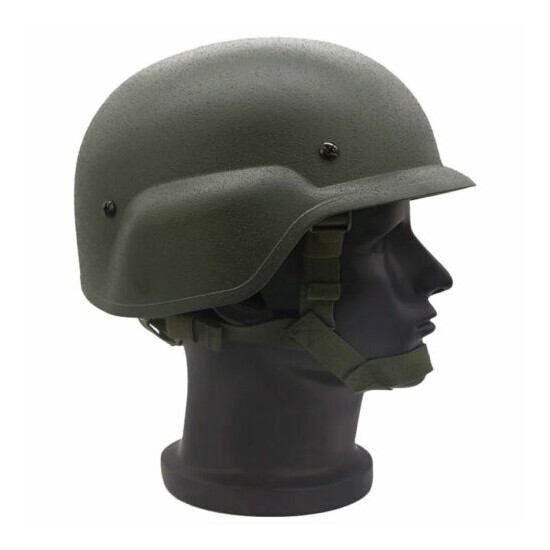 Tactical Airsoft LWH USMC ABS lightweight helmet MICH suspension-OD-SIZE-57-59CM {3}
