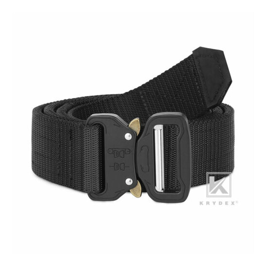 KRYDEX 1.5inch Tactical Belt Rigger Duty Belt Quick Release Double Layers Nylon {7}