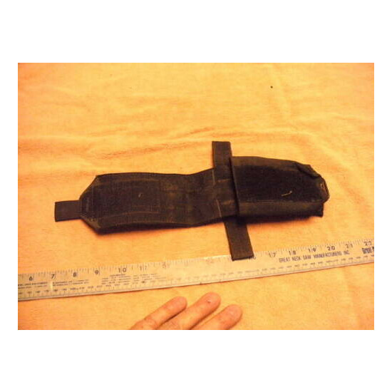  Black Nylon Military Style Magazine Pouch, Used, See Pictures for More Info {4}