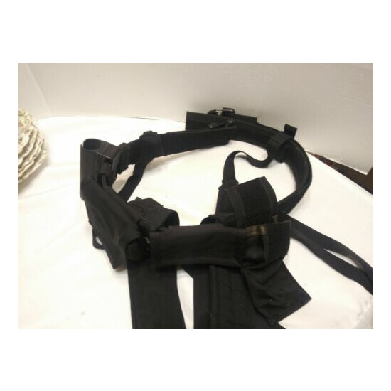 HOLSTER BLACK HAWK LOAD SUSPENDERS, ADJUSTABLE BELT, AND CARRYING POUCHES {4}