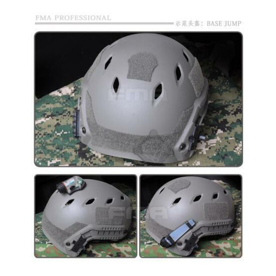 FMA Loop&Hook Universal Tactical Military Airsoft Maritime Devil Helmet Sticker {5}