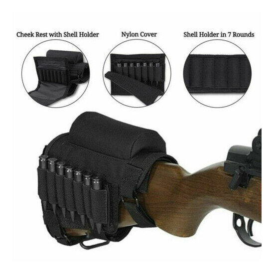 Outdoor Adjustable Hunting Molle Tactical Pistol Gun Holster Bullet Pouch Holder {24}