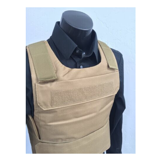 bulletproof vest FREE body armor lllA Insert Plates L XL 2XL M USA {2}