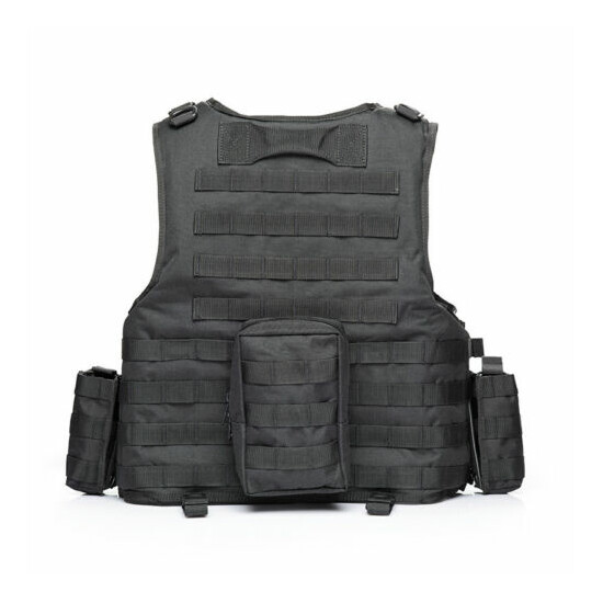 Body Armor Black tactical bullet proof vest IIIA NIJ0101.06 Size: L,XL  {5}