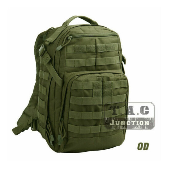 Tactical MOLLE Everyday Military Backpack Outdoor 24L Rucksack bug out bag Pack {6}