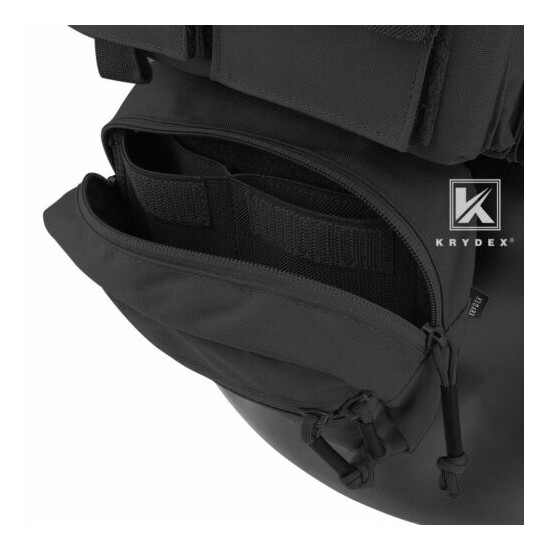 KRYDEX MK3 Micro Fight Chest Rig Tactical Carrier w/ Magazine Mag Pouch Black N {11}
