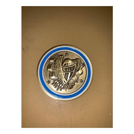 5.11 Tactical Eagle and shield Challenge Coin 2017 RARE  {1}