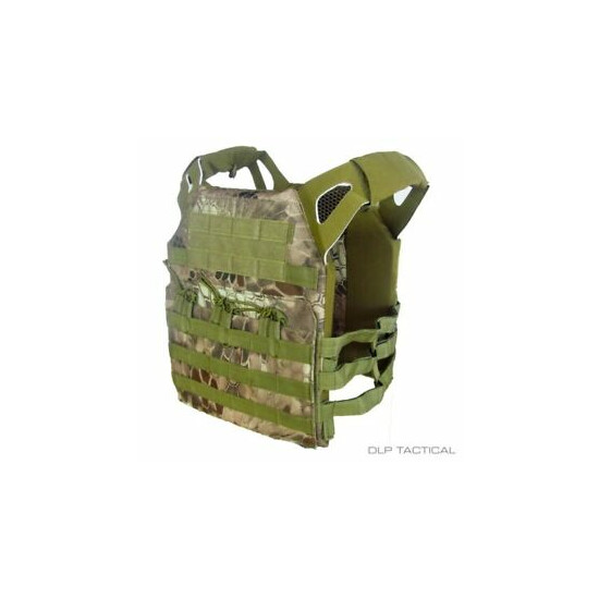 DLP Tactical WRAITH JPC MOLLE plate carrier vest in Desert Serpent {1}