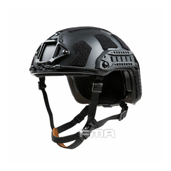 FMA Tactical Airsoft Paintball SF Super High Cut Helmet Protective M/L L/XL {13}