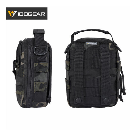IDOGEAR Tactical Medical Pouch First Aid MOLLE EMT Utility Pouch Airsoft Duty {11}